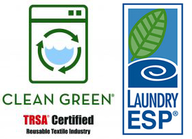 Clean Green and ESP logos 