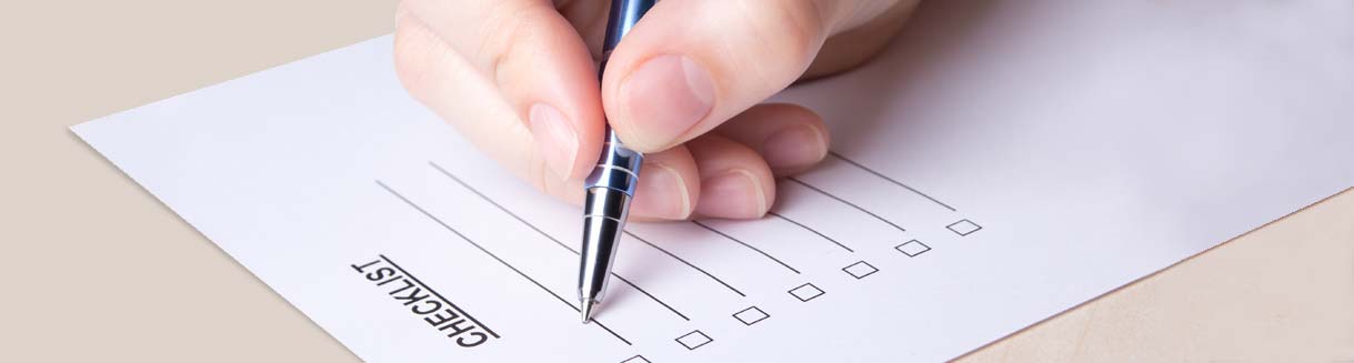 Image of checklist